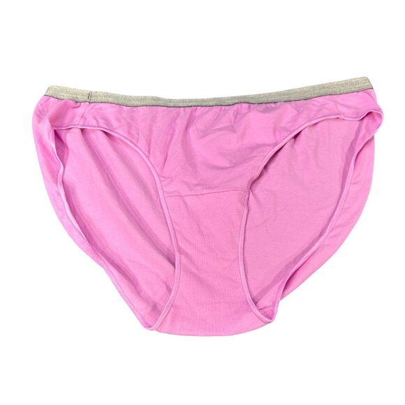 Hanes Womens Size 12 Panty Brief Just My Size Pink New Without Tags - Picture 1 of 6